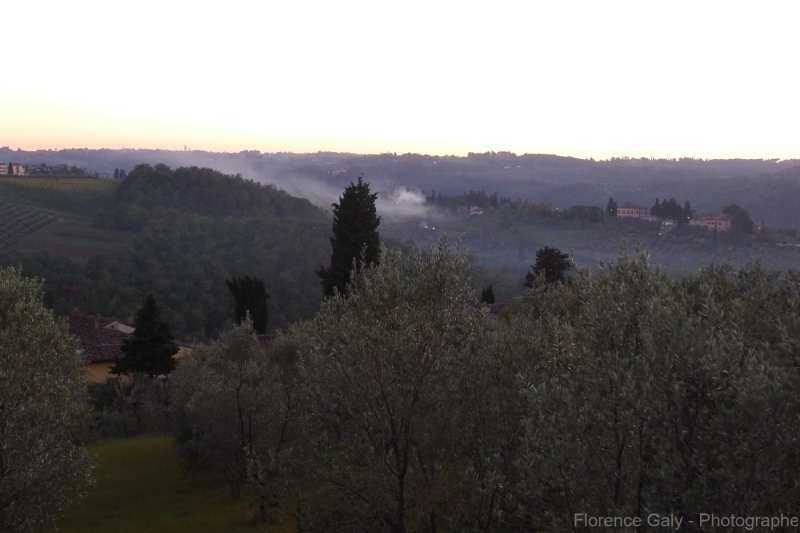 crepuscule-a-cote-de-Florence-en-Italie